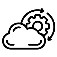 Cloud Computing Icon
