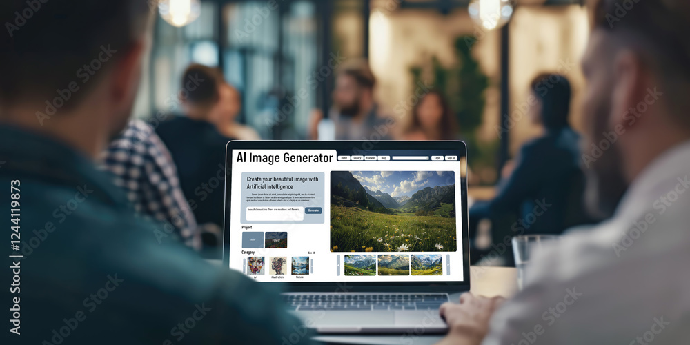 Poster ai image generator software provide picture to graphic designer and users by text prompt brisk with 