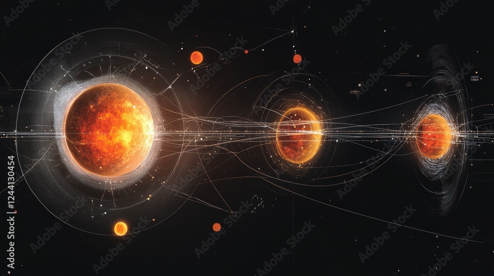 Poster a diagram comparing the mass and charge of a proton with other subatomic particles like neutrons and