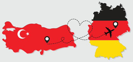 Travel to Germany by airplane from Turkey