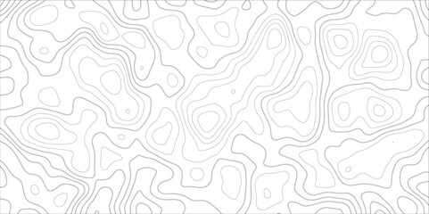 Abstract Topographic map with Geographic mountain relief. Multi layered paper art waves background & Metal plates concept. Vector Topographic canyon geometric texture with curved layers & beautiful