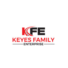 KFE Logistics logo design, perfect for transport and supply chain businesses. Bold, modern, and professional, it reflects reliability, efficiency, and a strong presence in the logistics industry.