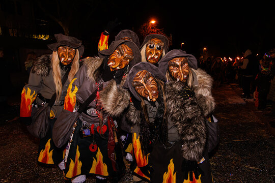 Alemannische Fasnet - Fackelumzug