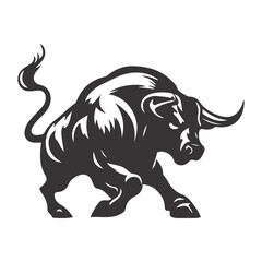 bull silhouettes Collection