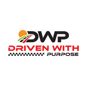 DWP Logistics logo design, perfect for transport and logistics businesses. Clean, professional, and bold, it represents reliability, efficiency, and a strong commitment to global delivery and supply c