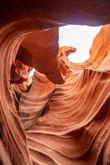 Antelope Canyon's Striking Sandstone Formations