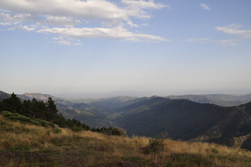 A walk in the Ardèche department in France