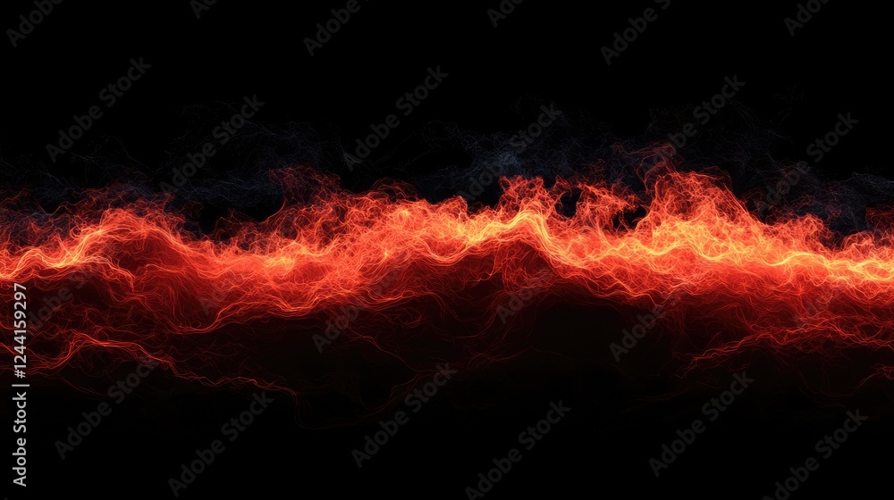 Poster a mesmerizing dark red and black ombre background with subtle waves and a glowing fire-like effect.