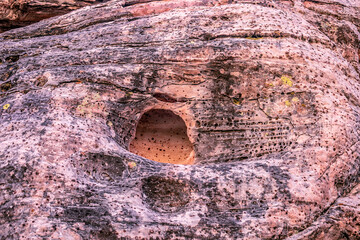 Rock Formation with Natural Hole