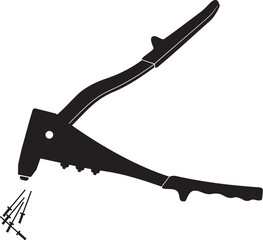 PINCE A RIVETER AVEC SES RIVETS.eps