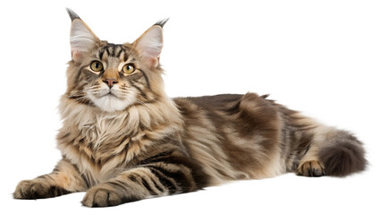Maine Coon Kitty. PNG. 