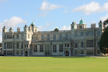 Fototapeta premium Audley End, Essex, United Kingdom, September 25 2015. Views from Audley End