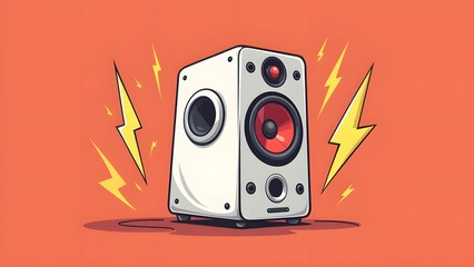 Strong sound is coming