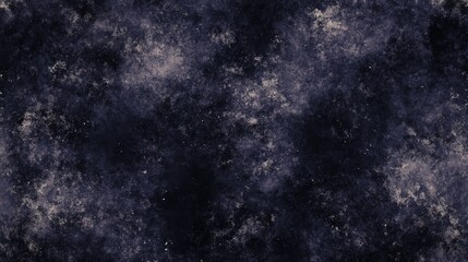 Obraz premium Rough, grainy black and dark navy watercolor abstract design. A dynamic artistic texture evoking a celestial night sky.