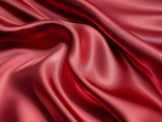 Fototapeta premium Elegant Lipstick Showcased on Satin Fabric for Beauty Marketing Purposes