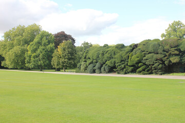 Audley End, Essex, United Kingdom, September 25 2015. Views from Audley End