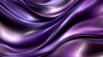 Fototapeta premium Abstract Purple Swirling Fabric Design