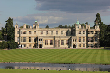 Audley End, Essex, United Kingdom, September 25 2015. Views from Audley End