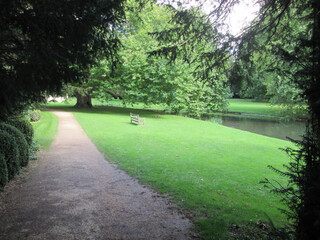 Audley End, Essex, United Kingdom, September 25 2015. Views from Audley End