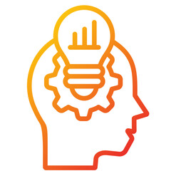 Obraz premium Mindset Icon