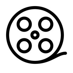 Fototapeta premium Film-reel