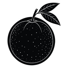 Orange vactor illustration