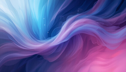 abstract background with wavy lines in pink, blue and purple tones.  The delicate and dreamy design is suitable for use as a background for various projects.,