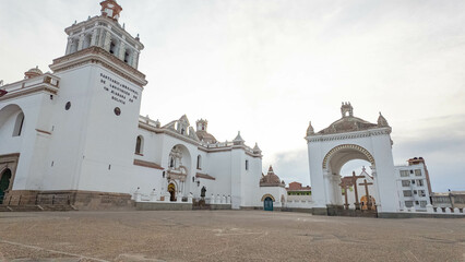 Our Lady of  Copacabana Basilic in Bolivia