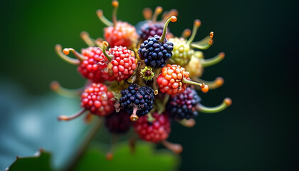 a bunch of berries
