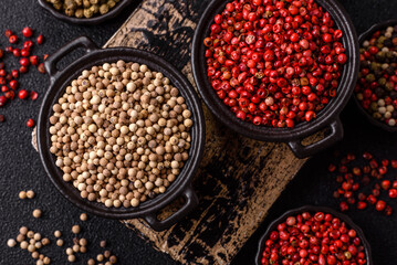 White allspice in a ceramic bowl