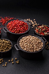 White allspice in a ceramic bowl
