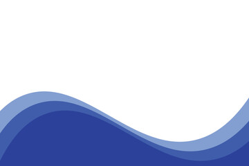 abstract blue wave background