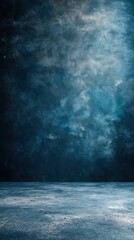 Dark blue textured background with soft gradient and subtle light effects