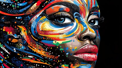 A diverse collection of high-quality visuals, featuring abstract designs, vibrant portraits, luxurious food styling