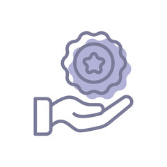 Award vector icon