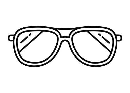 sunglass silhouette, Sunglass silhouette vector, sunglasses icon vector 