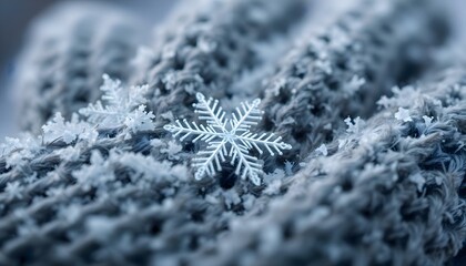 a close up of a snowflake on a tree