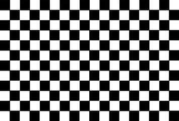 Groovy checkered seamless patterns, vintage aesthetic, Abstract illustration of with black and white square cells. Op art pattern checkered textures. Retro chest pattern 70s 90s background texture.eps