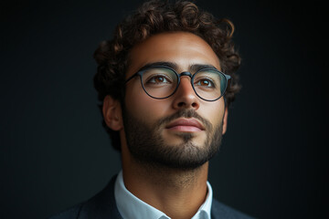 Obraz premium portrait of a man in a business suit
