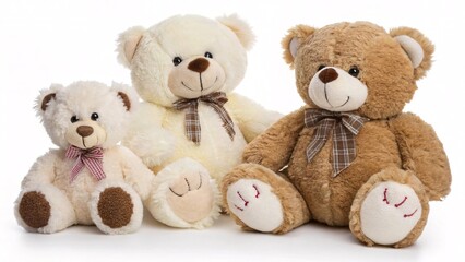 Three of a Kind: A Trio of Adorable Teddy Bears