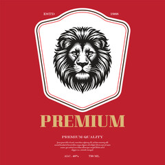 Wine Label Design Elements EPS