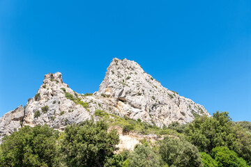 Fototapeta premium mountain landscape with blue sky