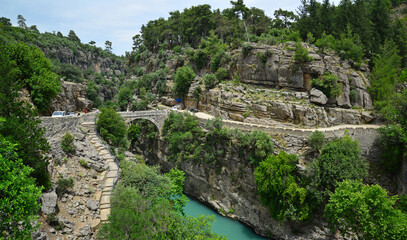 Koprulu Canyon, located in Antalya, Turkey, is one of the most important tourism places in the...