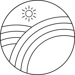 Sun dried icon