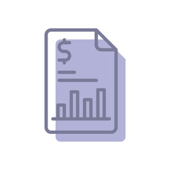 Business Report vector icon
