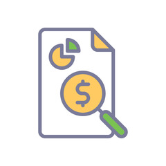 Business Report vector icon