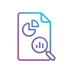 Business Report vector icon