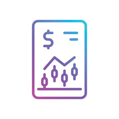 Business Report vector icon