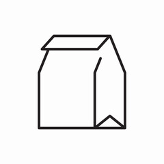carton package milk cardboard icon vector sign
