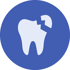 Broken Tooth Icon